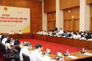 Tập trung nguồn lực, hoàn thành nhiệm vụ xây dựng pháp luật