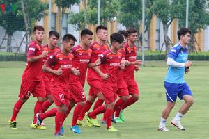 U23 Việt Nam tập luyện đầy hưng phấn trước ngày ra sân thi đấu
