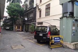 Cần xóa bỏ điểm trông xe trái phép trên khu vực điểm đỗ xe PCCC