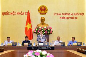 Phân công chuẩn bị phiên họp thứ 35 của UBTVQH
