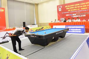 Nước tăng lực Number 1  đồng hành cùng Giải Billiards Carom 3 băng quốc tế Bình Dương