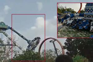 Trục đu quay bỗng dưng đứt lìa, thương vong la liệt  