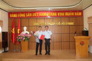 Ông Cao Huy Hiếu được bổ nhiệm Chánh Văn phòng Thanh tra thành phố