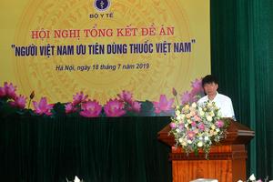 Thuốc nội đáp ứng 50% nhu cầu trong nước