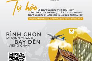 Mường Thanh tiếp tục lọt đề cử “Thương hiệu khách sạn hàng đầu châu Á 2019” của WTA