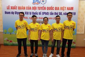 Nữ sinh Việt Nam đoạt giải đặc biệt tại Olympic Vật lí quốc tế