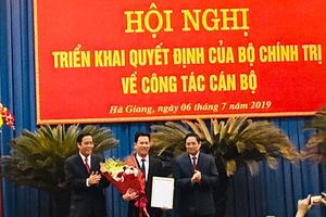 Ông Đặng Quốc Khánh giữ chức Bí thư Tỉnh ủy Hà Giang