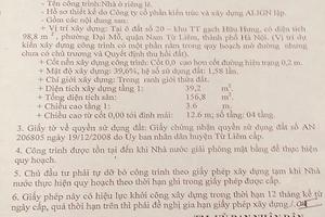  Người chết được cấp phép xây dựng, người sống dài cổ chờ?