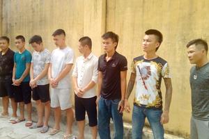 Bắt nhóm côn đồ "bảo kê" ở Sầm Sơn