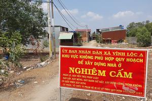 Kỷ luật nhiều tổ chức, cá nhân liên quan đến đất đai tại huyện Bình Chánh