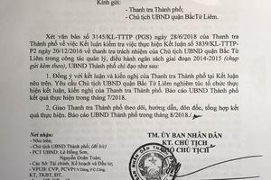 Bài 2: Lan tràn việc lập khống, lập sai hồ sơ thi công để rút tiền Nhà nước tại Bắc Từ Liêm