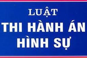 Triển khai Luật Thi hành án hình sự 2019