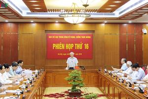 Chống tham nhũng “phải liêm, phải sạch“