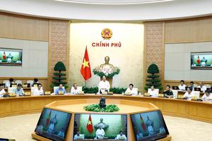Thủ tướng chủ trì Phiên họp Chính phủ chuyên đề về xây dựng pháp luật