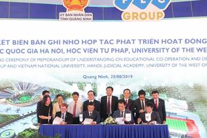 Đại học FLC ký kết hợp tác nhiều cơ sở đào tạo hàng đầu