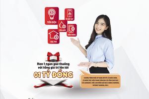 Agribank triển khai chương trình khuyến mại “Thanh toán liền tay - Vận may chờ đón” 