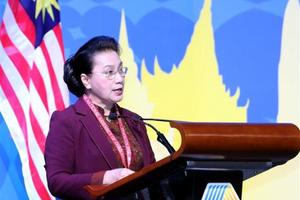 Chủ tịch Quốc hội Nguyễn Thị Kim Ngân phát biểu tại Phiên toàn thể thứ nhất Đại hội đồng AIPA 40