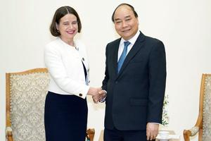 Thủ tướng Nguyễn Xuân Phúc tiếp Đại sứ Australia