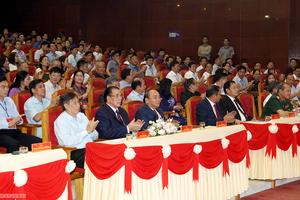 Thủ tướng Nguyễn Xuân Phúc dự kỷ niệm 70 năm Ngày Giải phóng tỉnh Bắc Kạn