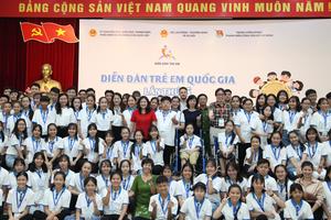 169 trẻ em tham dự Diễn đàn Trẻ em Quốc gia 2019