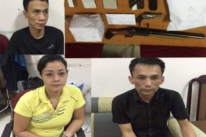 Hà Nội: Triệt phá đường dây buôn bán ma túy tàng trữ vũ khí “nóng”