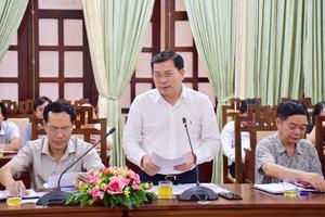 Thanh tra việc quản lý, sử dụng đất đai, thăm dò và khai thác cát sỏi 