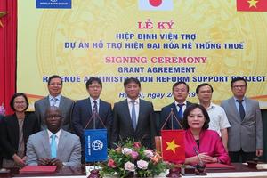 4,2 triệu USD cho Dự án Hỗ trợ hiện đại hóa hệ thống thuế