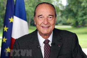Điện chia buồn cựu Tổng thống Pháp Jacques Chirac qua đời