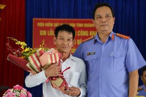 Viện Kiểm sát nhân dân tỉnh Khánh Hoà xin lỗi công khai ông Trần Bê