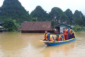 Quảng Bình: 'Rốn lũ' Tân Hóa ngập trong biển nước, nhiều nơi đến 3m