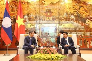 Thành phố Hà Nội nỗ lực mở rộng quan hệ với các địa phương của Lào