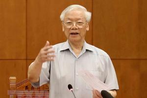 Tổng Bí thư, Chủ tịch nước chủ trì họp Tiểu ban Văn kiện Đại hội Đảng