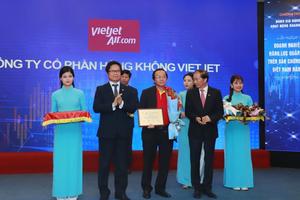 Vietjet được vinh danh về năng lực quản trị - năng lực tài chính