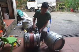 Quản lý thị trường thu nhiều keg bia 'nhái' thương hiệu nổi tiếng