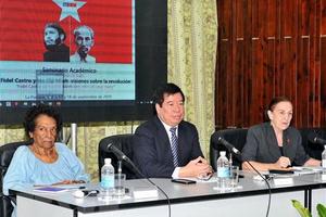 Hội thảo tôn vinh giá trị tư tưởng Hồ Chí Minh và Fidel Castro