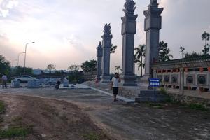 Văn Miếu hơn 300 tỷ đồng xây 7 năm chưa xong đã xuống cấp