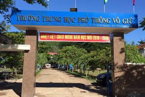 Trường THPT Võ Giữ để thu trái quy định hơn 700 triệu đồng