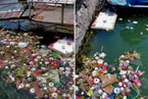 Thả 3 vạn hoa đăng nhựa xuống biển Cát Bà là làm ngược