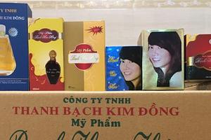 Đình chỉ lưu hành 10 loại mỹ phẩm chứa chất cấm hoặc không đảm bảo chất lượng