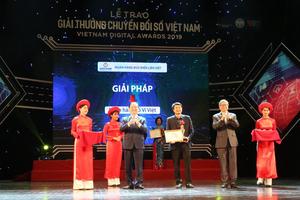 Ví Việt nhận Giải thưởng chuyển đổi số 2019