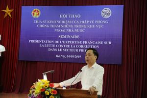 Chia sẻ kinh nghiệm của Pháp về phòng, chống tham nhũng trong khu vực ngoài Nhà nước