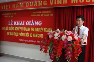 Khoảng 4.000 học viên được bồi dưỡng về thanh tra chuyên ngành ATTP