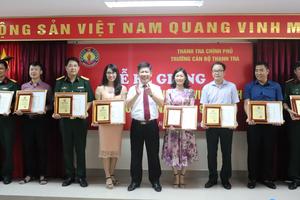 Bế giảng lớp thanh tra viên chính K9