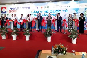 Hơn 600 gian hàng tham gia Triển lãm Y tế quốc tế Việt Nam lần thứ 14