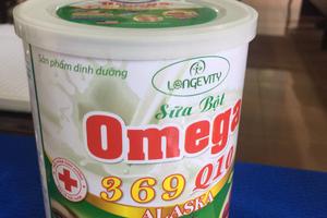 Thu giữ hơn 5.000 hộp sữa bột Omega 369 Q10 ALASKA không đạt chuẩn 