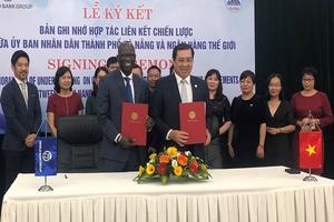 WB và TP Đà Nẵng ký kết Biên bản Ghi nhớ