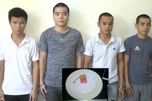 Khởi tố 5 đối tượng sử dụng ma túy