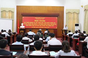 Lai Châu: Tập huấn thanh tra quản lý, sử dụng ngân sách và tiếp công dân