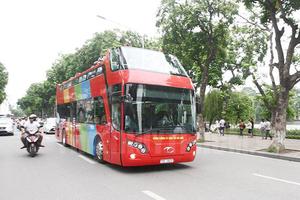 Thí điểm vận chuyển khách du lịch bằng ô tô 2 tầng