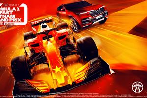 Vinfast là nhà tài trợ chính của chặng đua công thức 1 Việt Nam